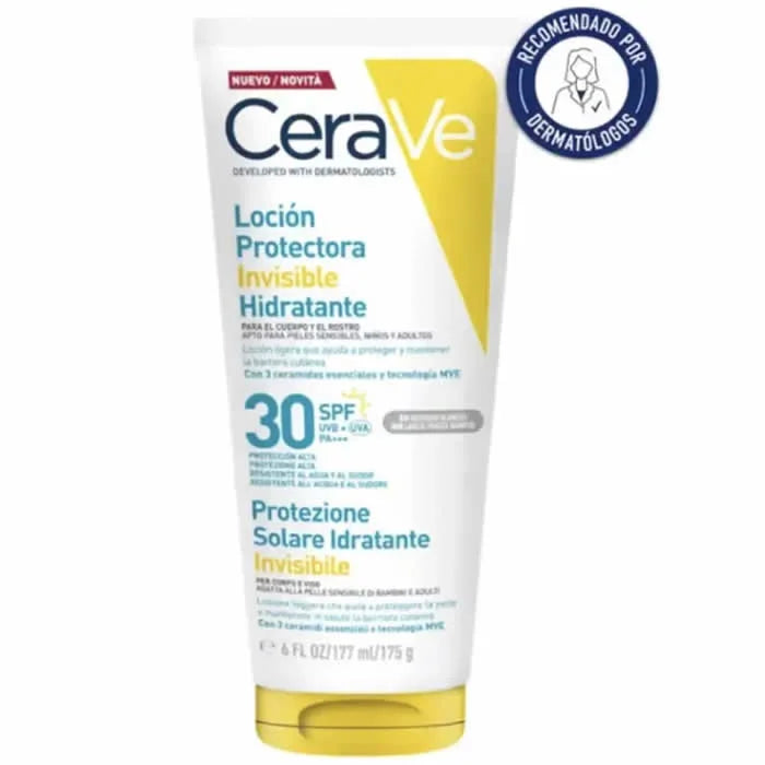 CeraVe Invisible Hydrating Protective Lotion Spf30 177ml