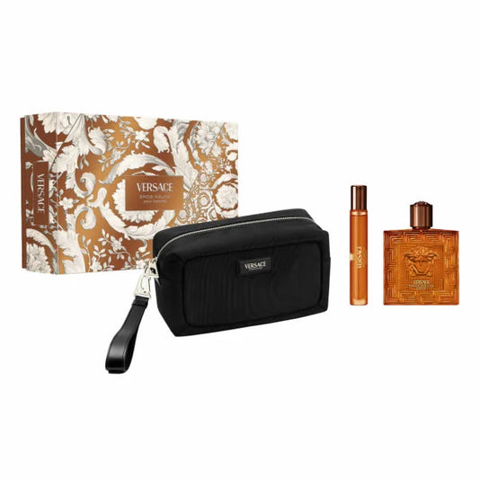 Versace Eros Najim Pour Homme Eau De Parfum Spray 100ml Set 3 Pieces