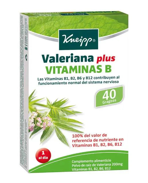 Kneipp Valerian Plus Vitamins B 40 Dagrees