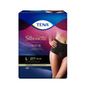 Tena Silhouette Tall Black Panty L 8U 