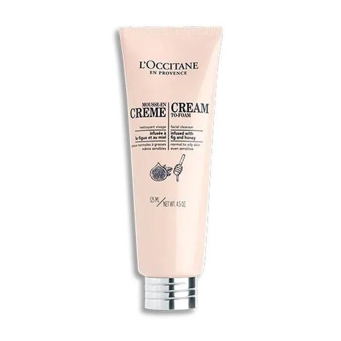 L'Occitane Cream To-Foam Facial Cleanser 125ml
