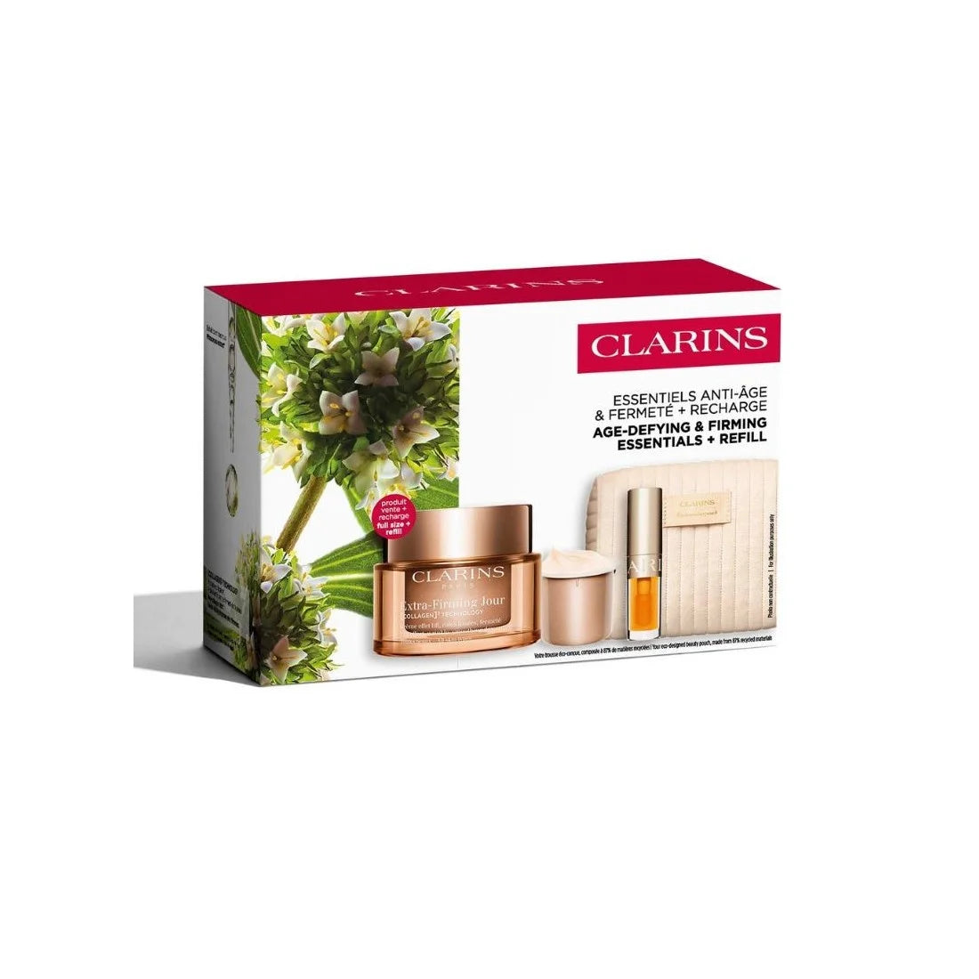 Clarins Crema Todo Tipo De Pieles Extra Firming Estuche 4 Piezas