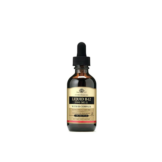 Solgar Vitamin B12 with B-Complex 2000 mcg Liquid 59ml
