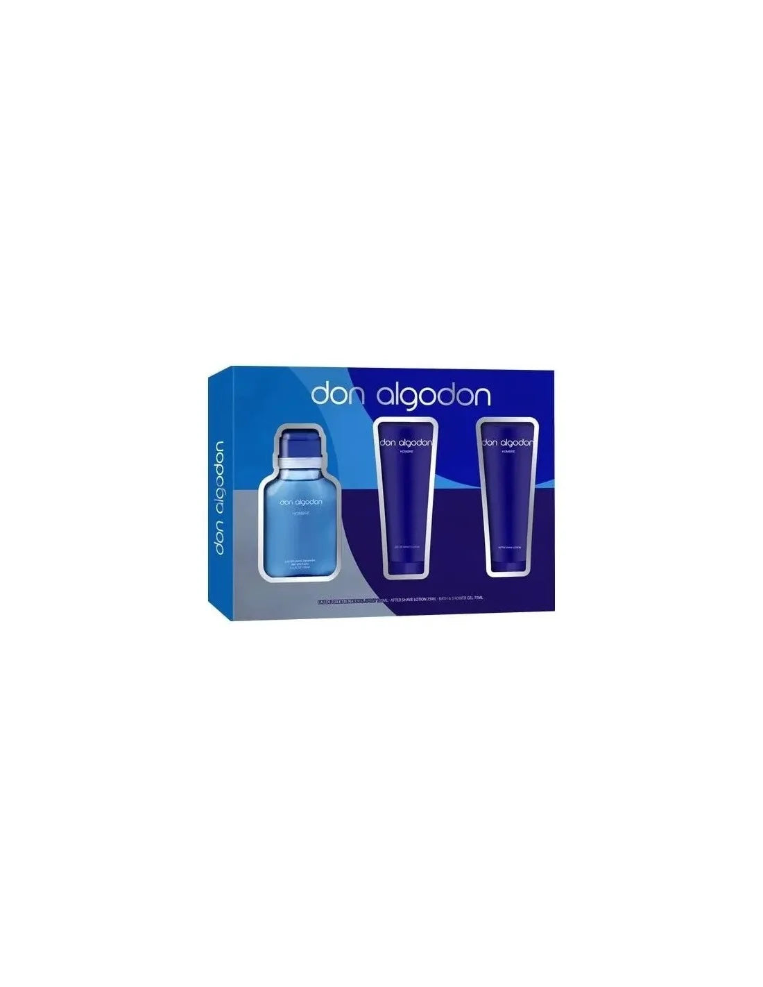 Don Algodón Est D Algodon Hombre 100 Masaje 75 Gel Ducha 75ml