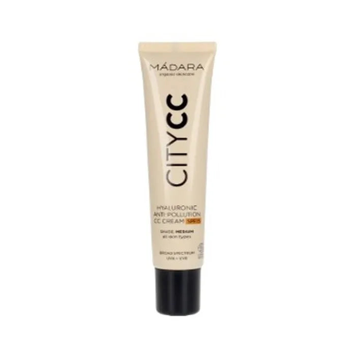 Mádara CityCC Hyaluronic Anti-Pollution CC Cream Spf15 Medium 40 ml