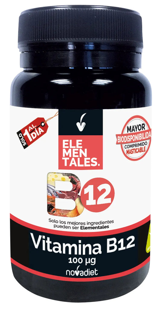 Novadiet Vitamina B12 100 Mcg 120 Comp