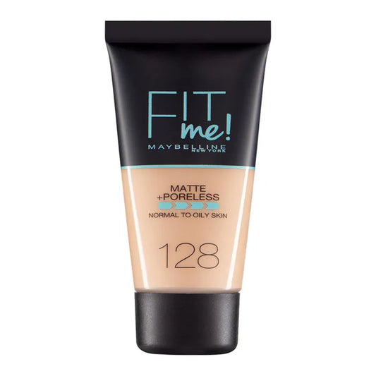 Maybelline Fit Me Matte Poreless Foundation 128 Warm