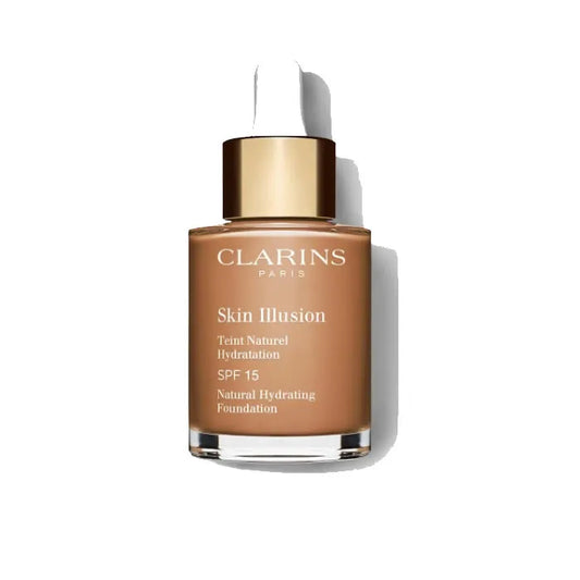 Clarins Skin Illusion Natural Hydrating Foundation Spf15 113 Chestnut 30ml