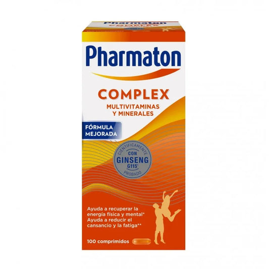 Pharmaton Complex Multivitamins and Minerals with Ginseng G115 100 Capsules