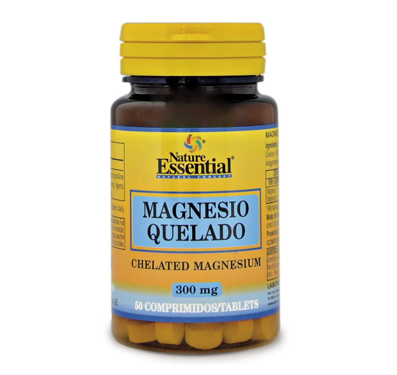 Nature Ess Magnesio Quelado 300 Mg 50 Comp
