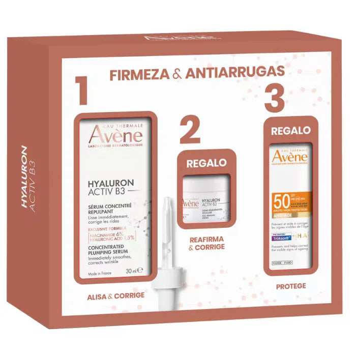 Avene Hyaluron Activ B3 Serum Concentrated Plumping Serum 30ml Set 3 Pieces