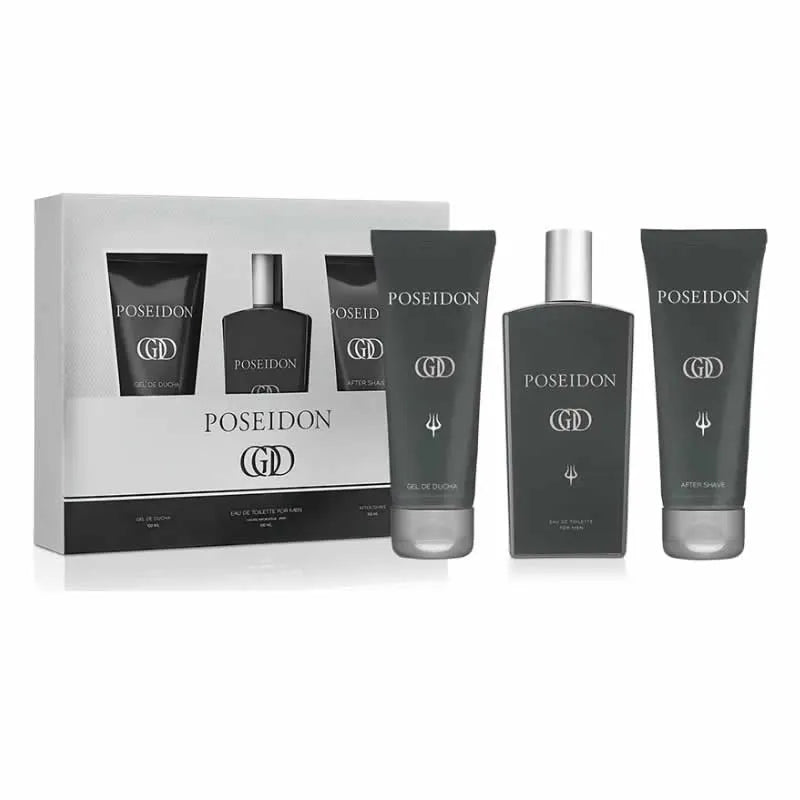 Instituto Español Poseidon God Eau De Toilette Spray 100ml Set 3 Pieces