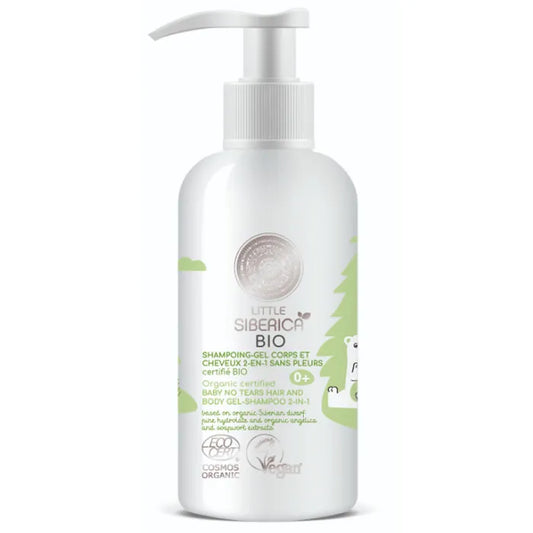 Natura Siberica Organic Certified Baby No Tears Hair And Body Gel Shampoo 2in1 250ml