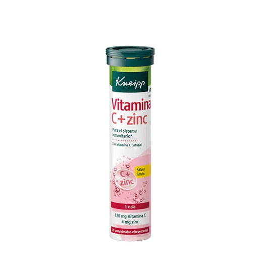 Kneipp Vitamin C + Zinc 20 Capsules