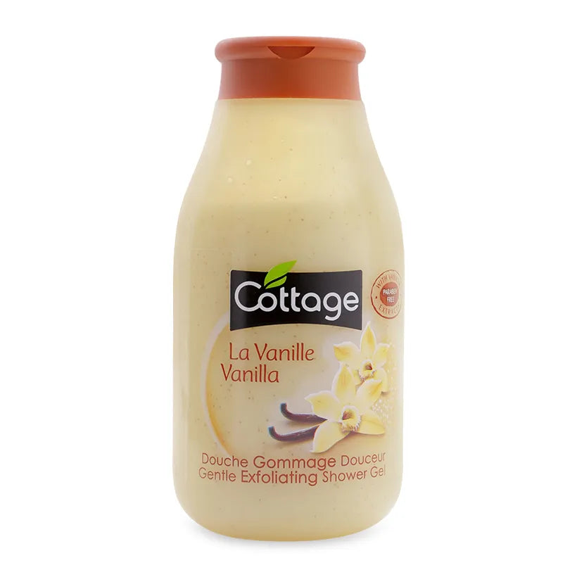 Cottage Gentle Exfolianting Shower Gel Vainilla 250ml