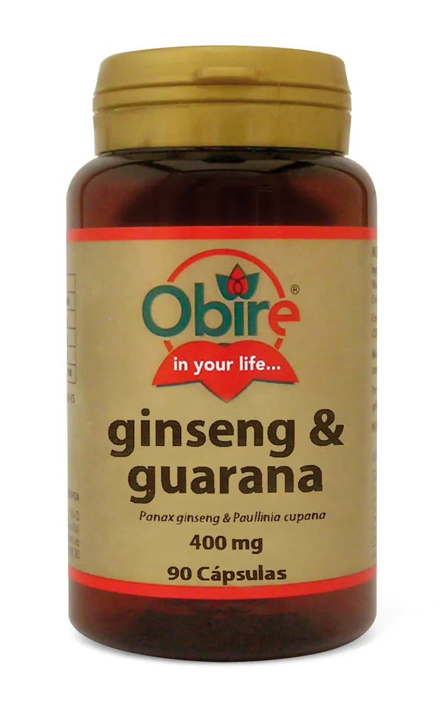 GINSENG + GUARANA 400 mg  90 Caps