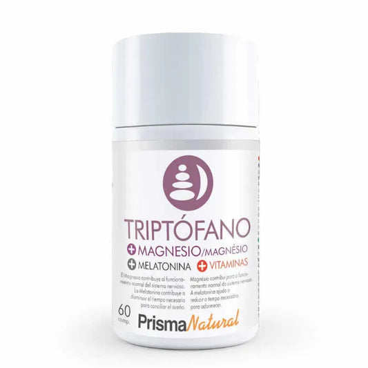 Prisma Natural Tryptophan + Magnesio + Melatonin + Vitamins 60 Caps