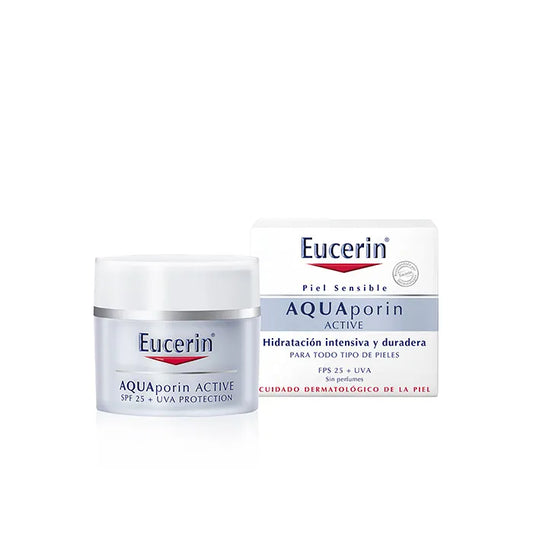 Eucerin Aquaporin Active With Spf25 And UVA Protection For All Skin Types 50ml