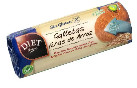 Diet Radisson Galletas Finas Arroz Sin Gluten 180g