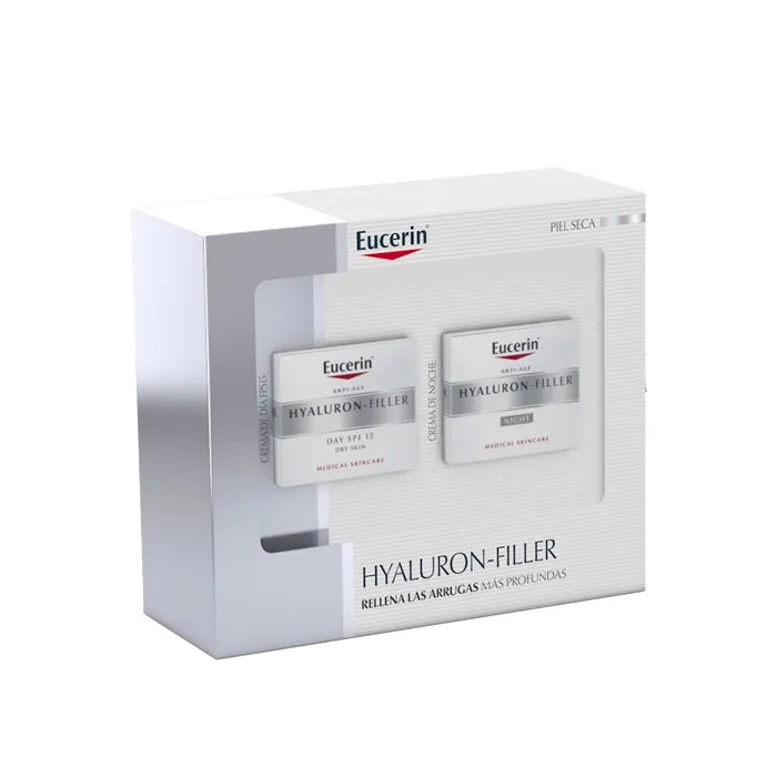 Eucerin Hyaluron Filler Cream Day Spf 15 Very Dry Skin 50ml Set 2 Pieces