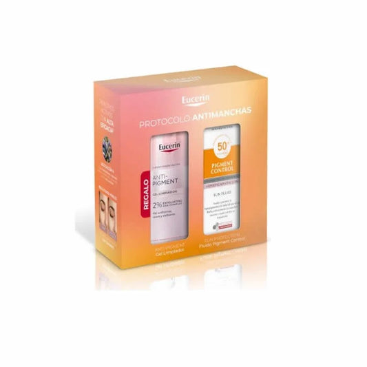 Eucerin Sun Protection Fluid Pigment Control Spf50 Hyperpigmentation Skins 50ml Set 2 Pieces