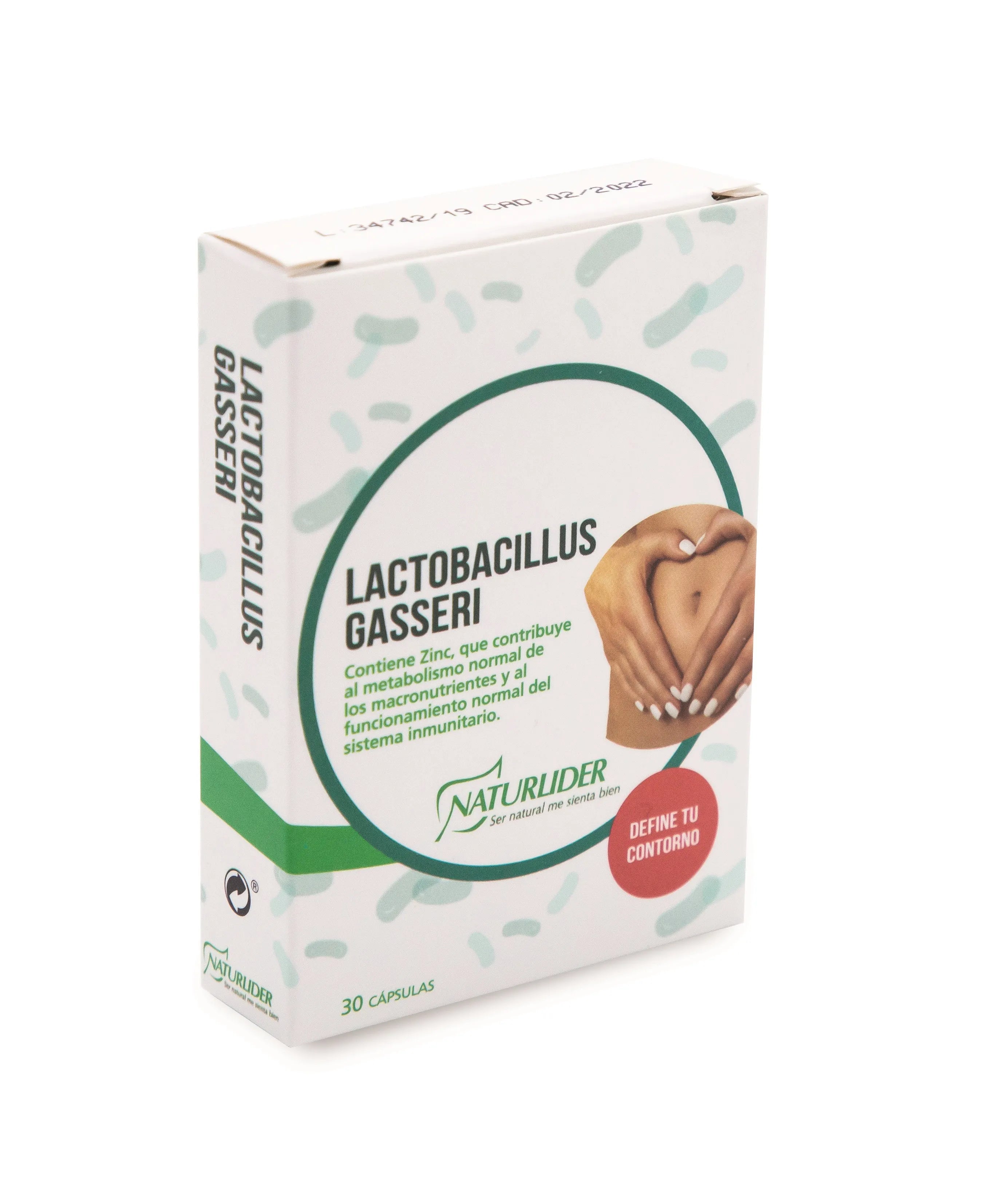 Naturlider Lactobacillus Gasseri 30 Capsulas Vegetales