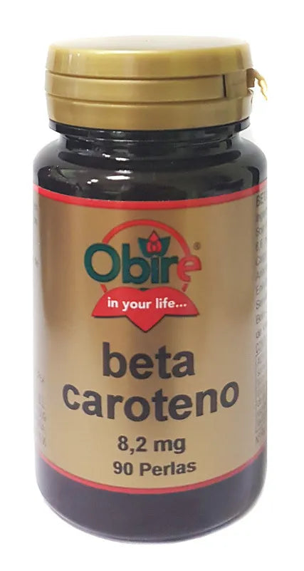 Obire Beta-Caroteno 8,2 Mg 90 Perlas