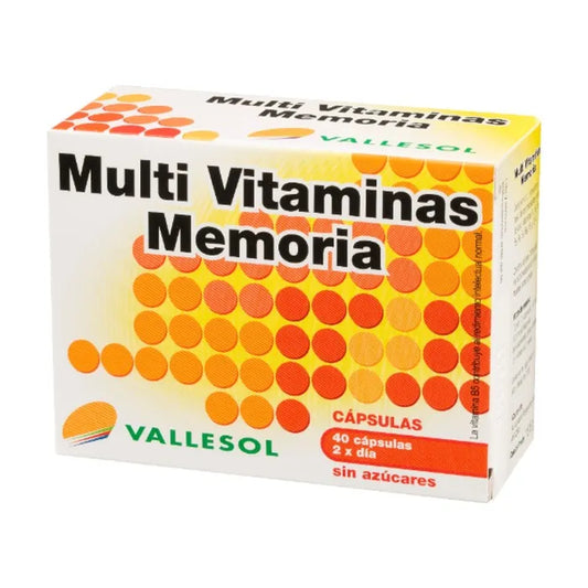 Vallesol Multivitamins Memory 40 Capsules