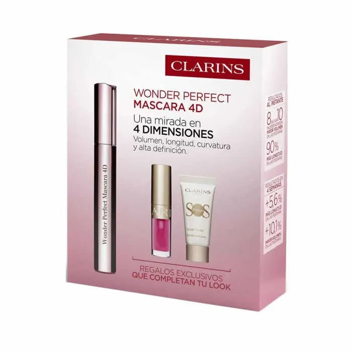 Clarins Wonder Perfect Mascara 4D Set 3 Pieces