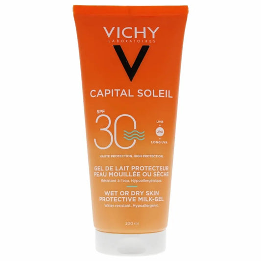 Vichy Ideal Soleil Milk-Gel Wet Skin Spf30 200ml
