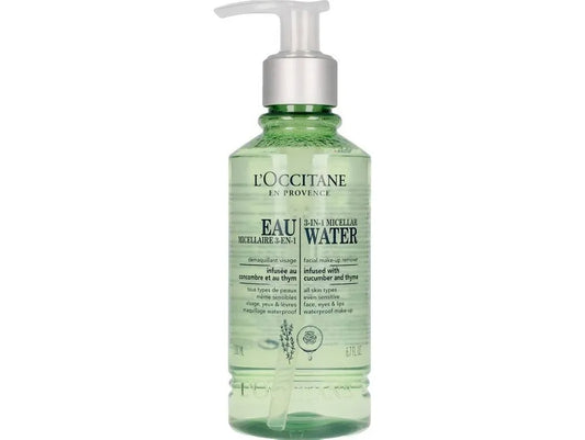 L'occitane Eau Micellaire 3-En-1 Démaquillant Visage 200ml