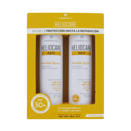 Heliocare Invisible Spray 360 Spf50+ 2x200ml